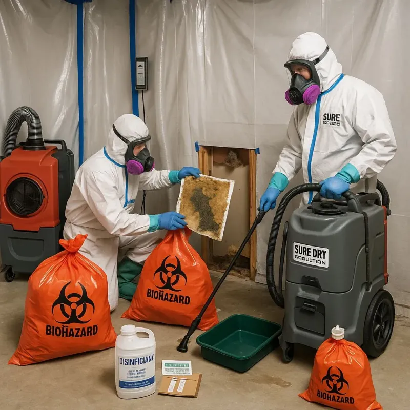 Contaminated Water Handling Protocols process in Socastee, SC