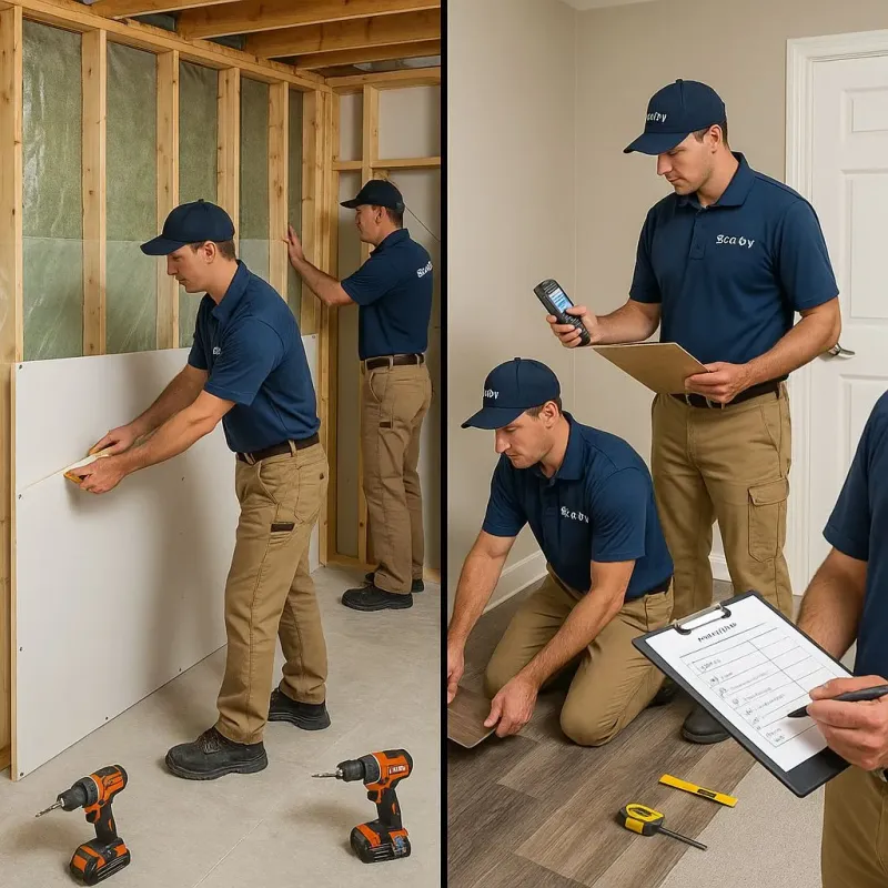 Repairs and Reconstruction process in Socastee, SC